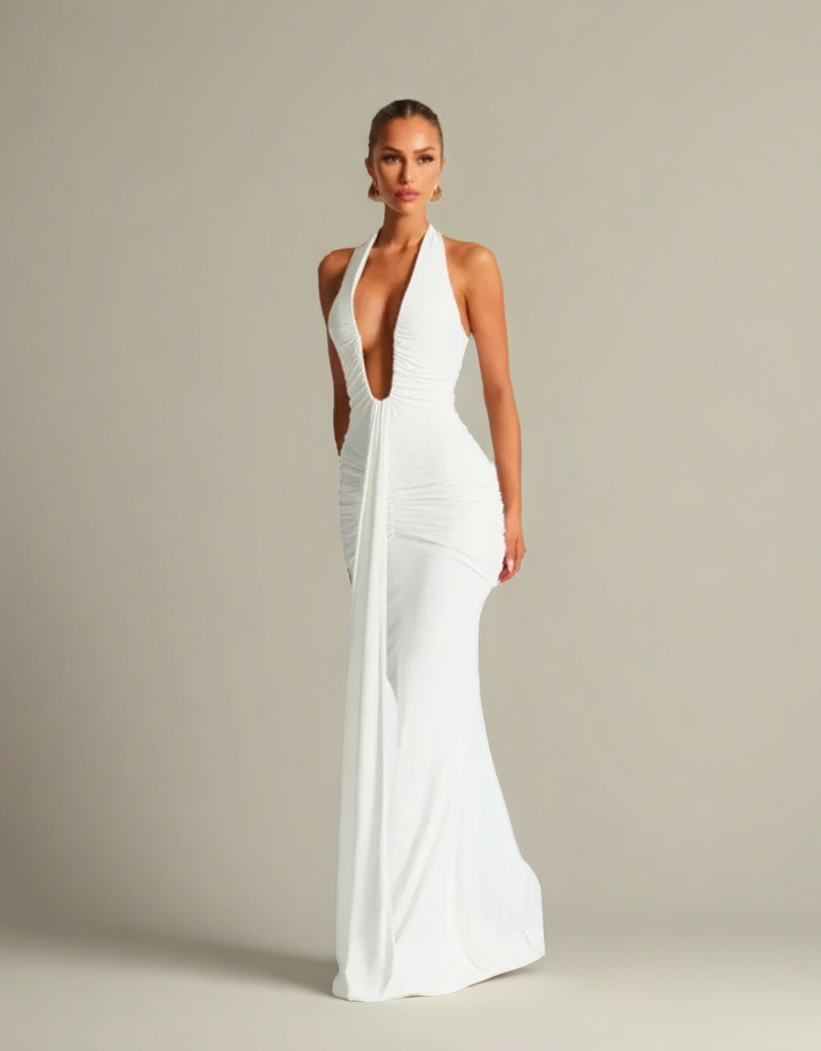 Robe Longue Dos Nu Élégante de Fondelier