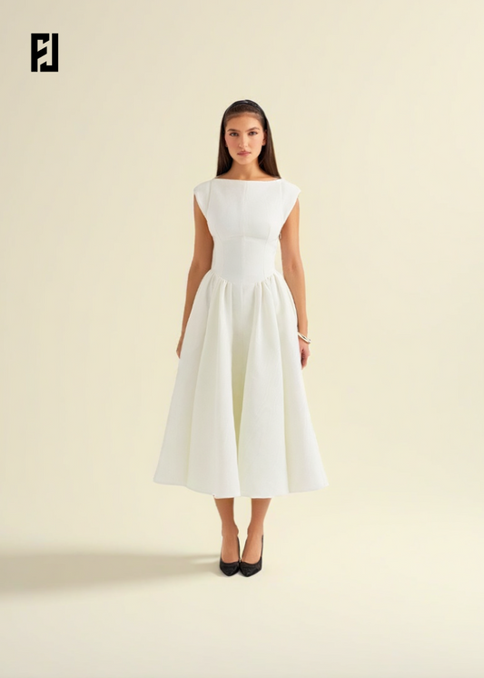 Robe Midi - Élégance Chic