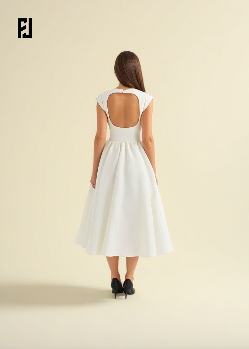 Robe Midi - Élégance Chic