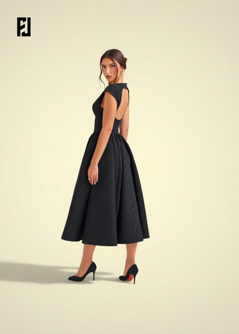Robe Midi - Élégance Chic