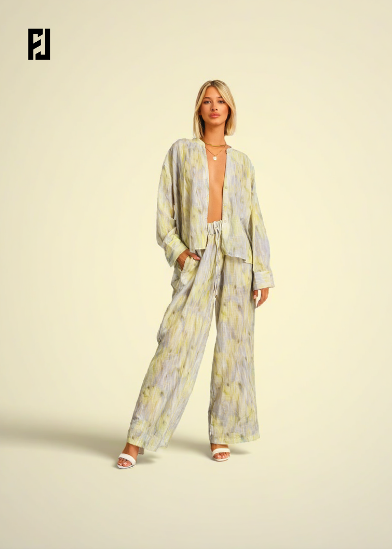 Ensemble Vintage Imprimés pour Femme