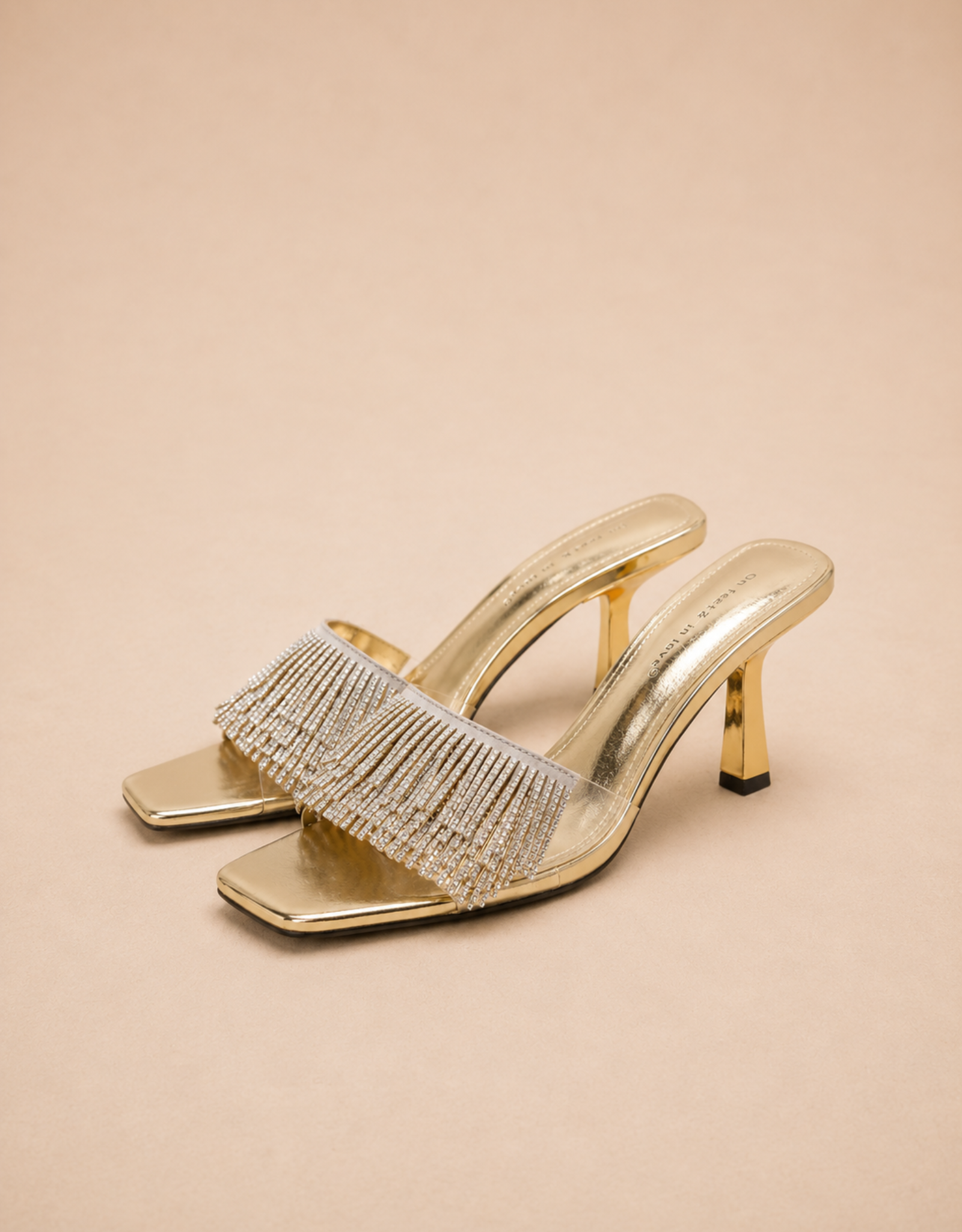 Sandales Femme Élégantes Fondelier avec Franges