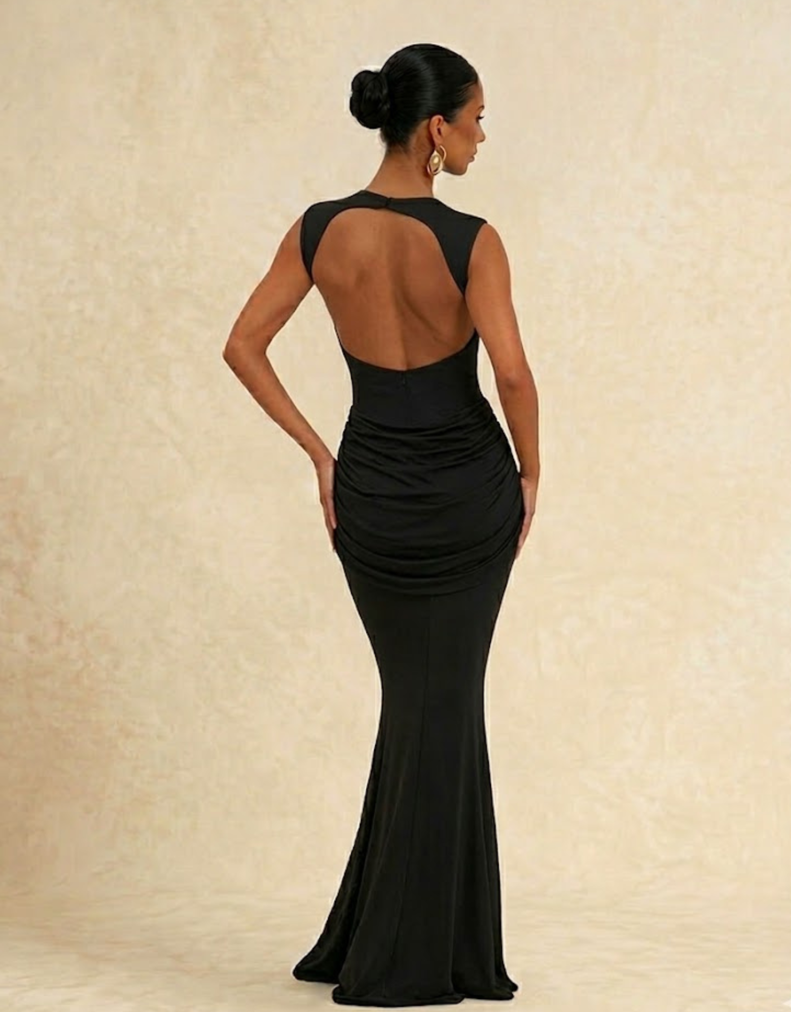 Robe Longue Dos Nu Élégante - Fondelier Chic