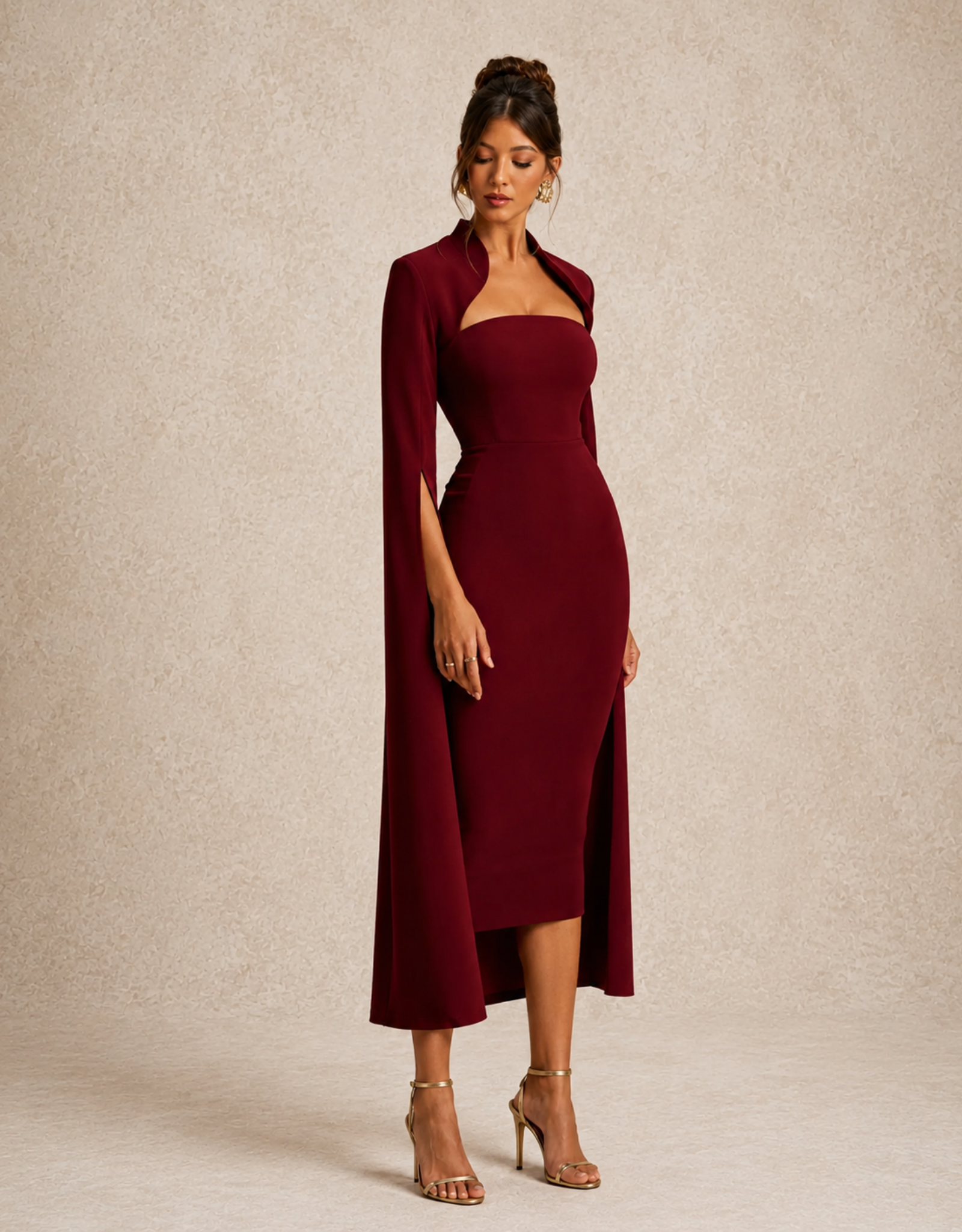 Robe Longue Bodycon Élégante