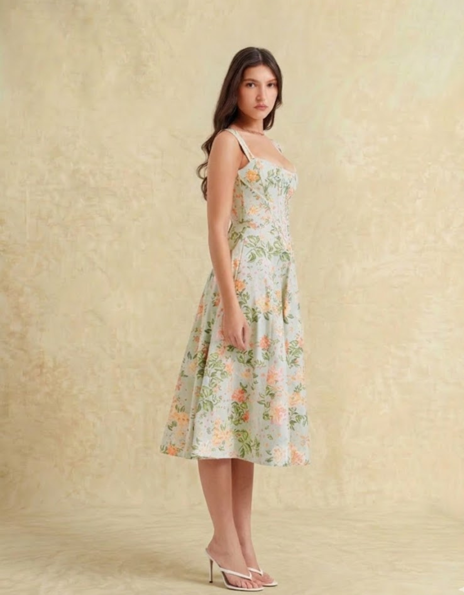 Robe d'été florale élégante et légère
