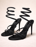Sandales Gladiateur Luxe Fondelier avec Talons Élevés