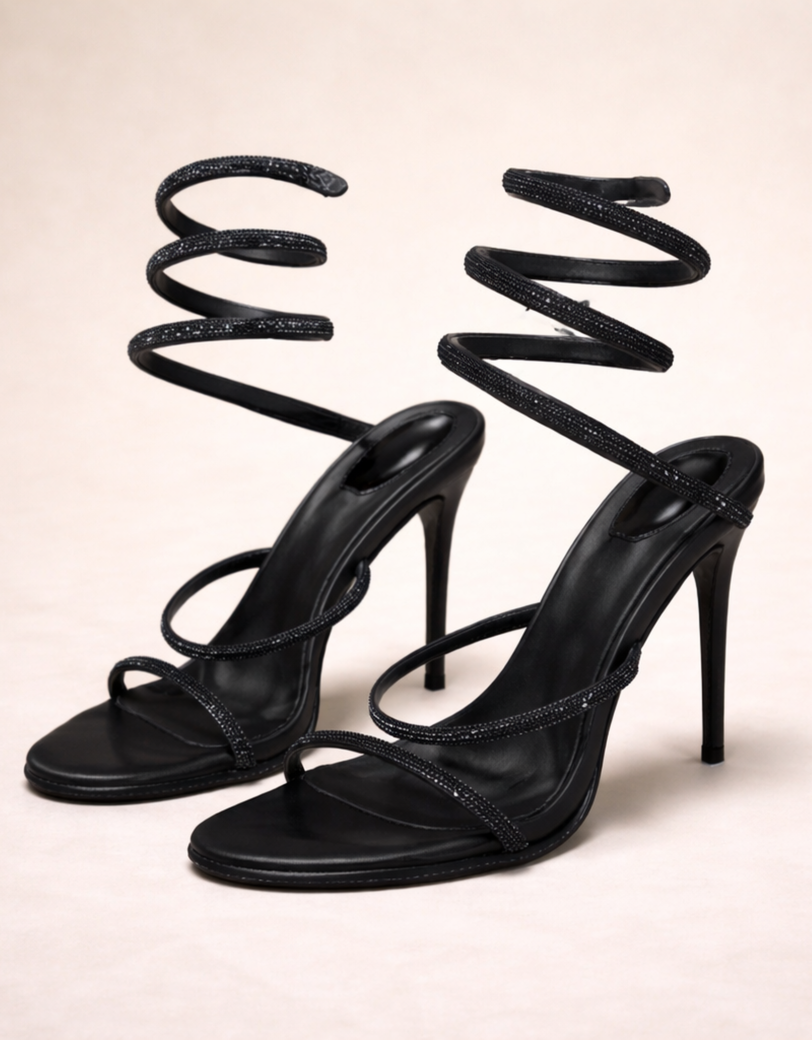 Sandales Gladiateur Luxe Fondelier avec Talons Élevés