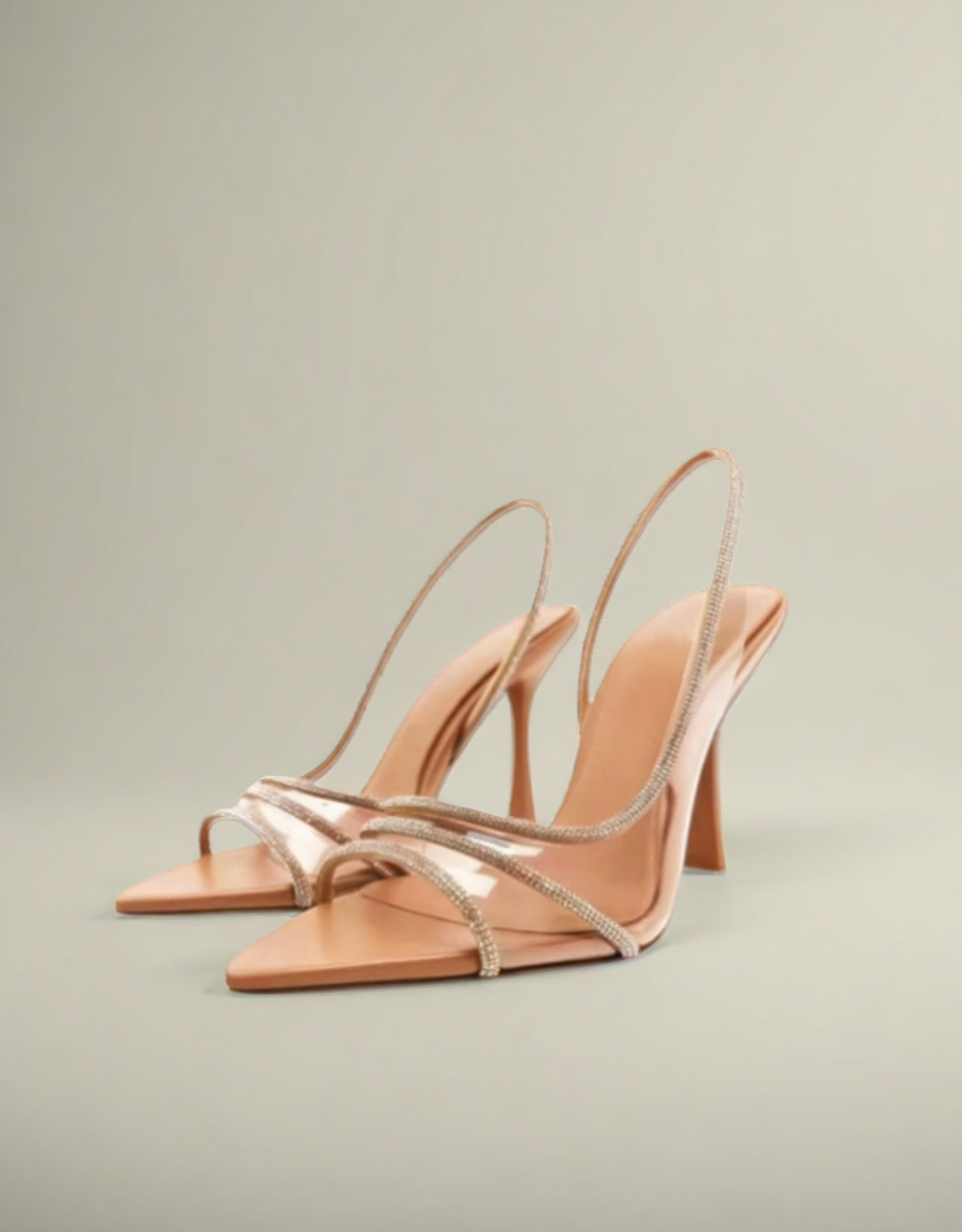 Sandales à Talons Strass Fondelier Élégantes et Confortables