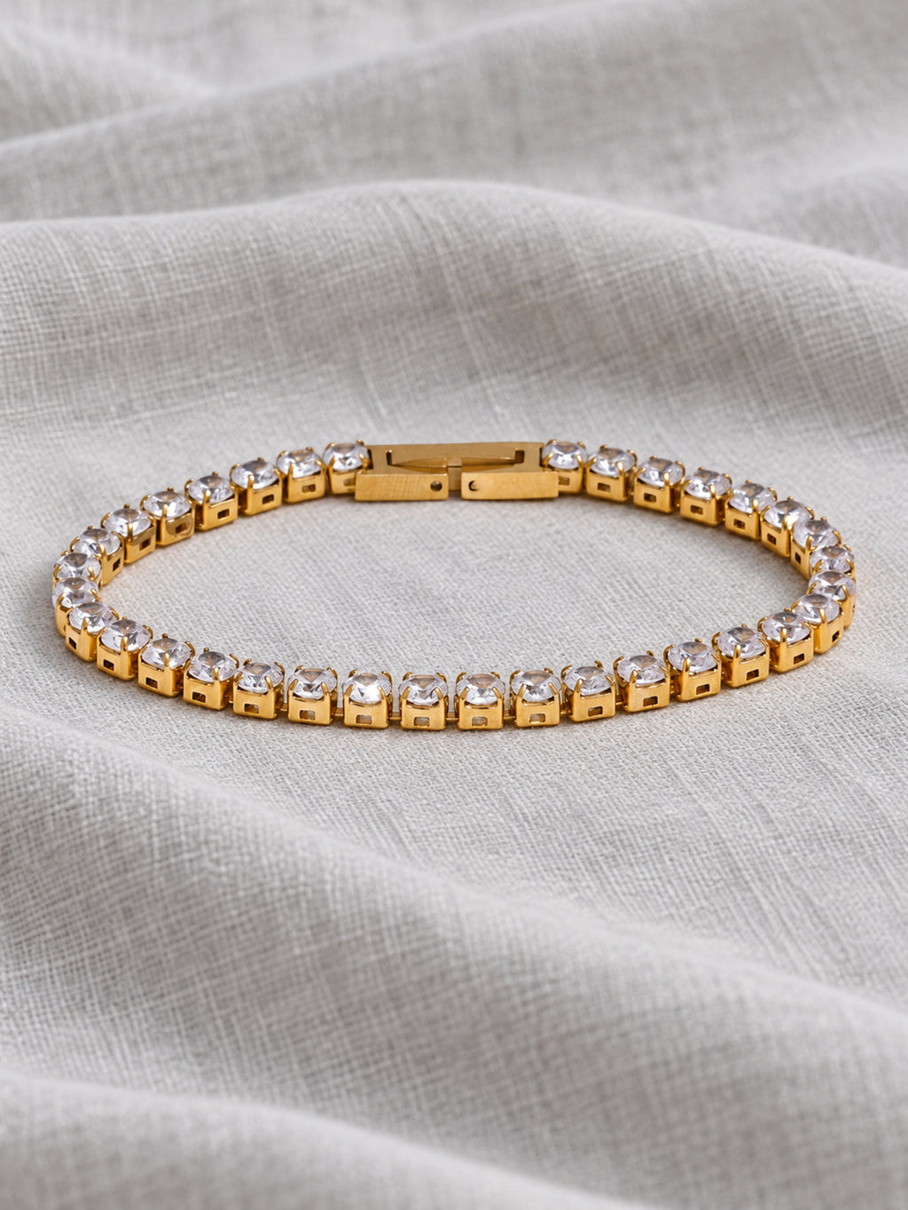Continuum Zirconia Bracelet — editorial still life
