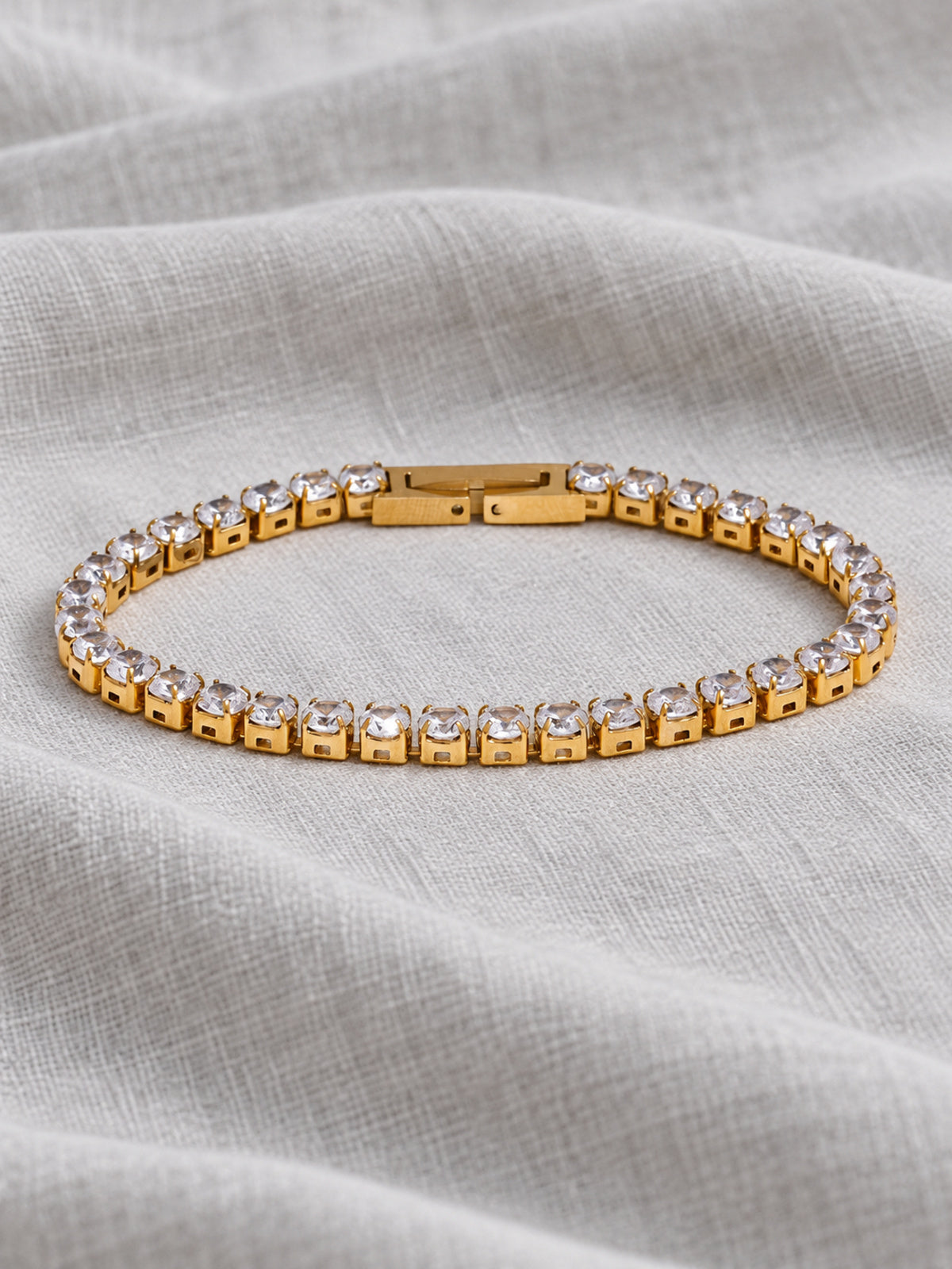 Continuum Zirconia Bracelet — editorial still life