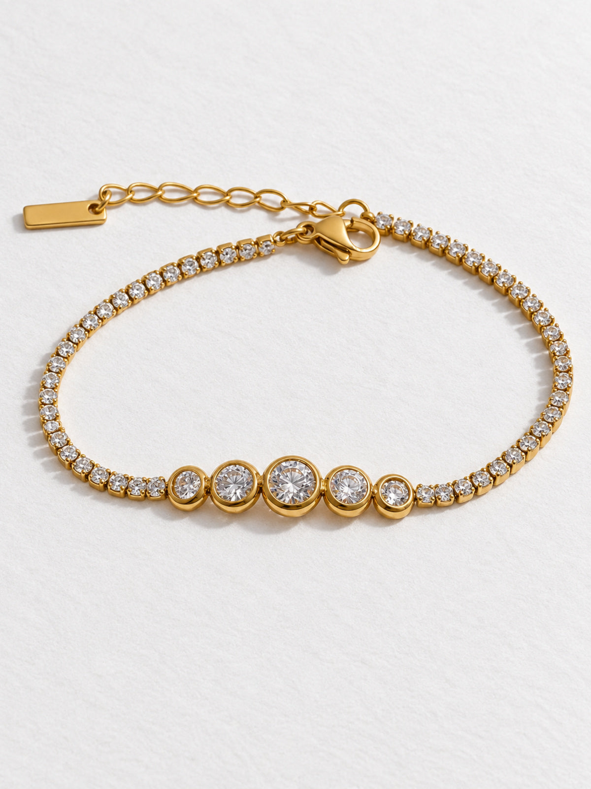 Radiance Zirconia Bracelet — product view