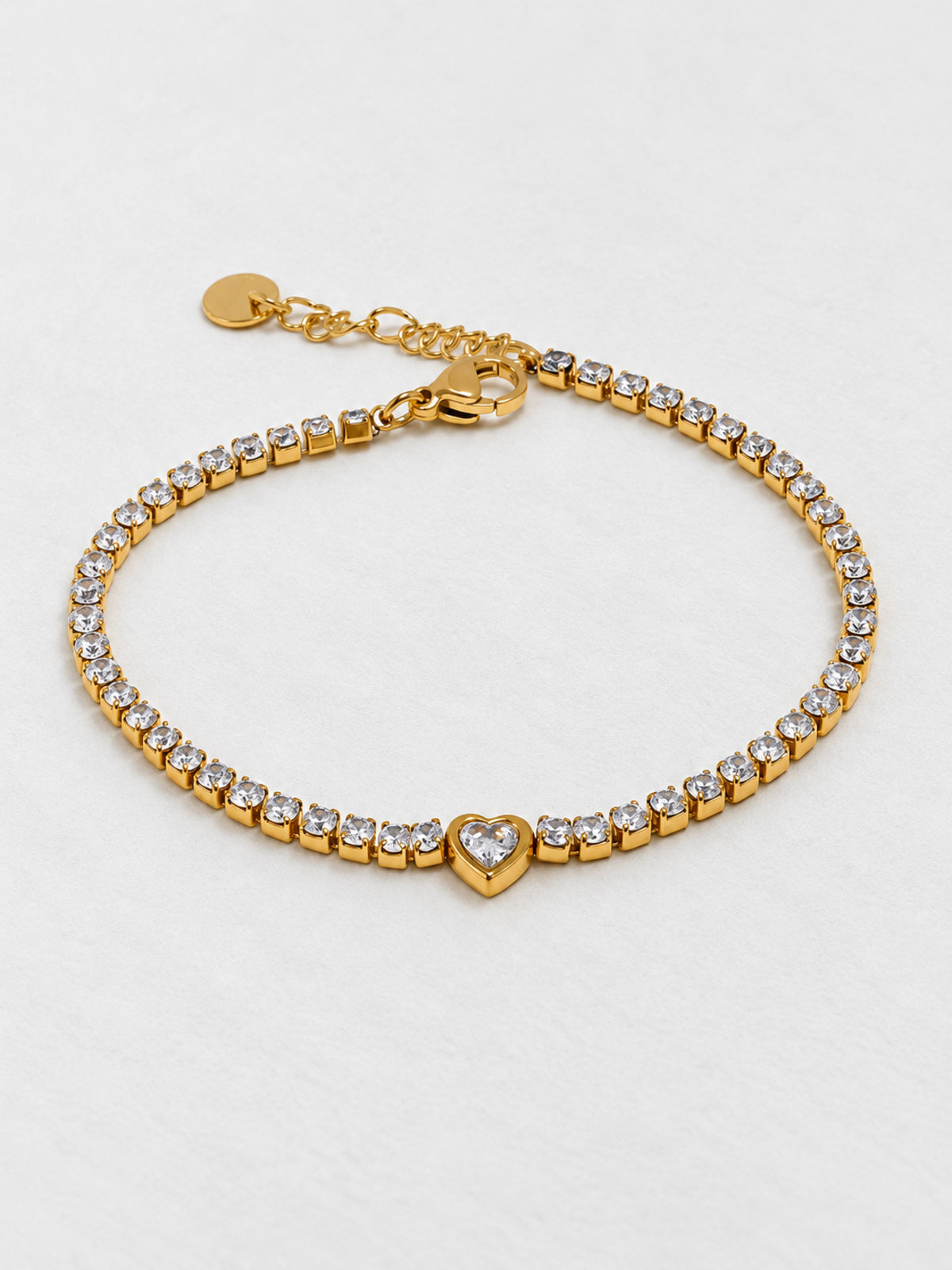 Heartbeat Zirconia Bracelet — product view