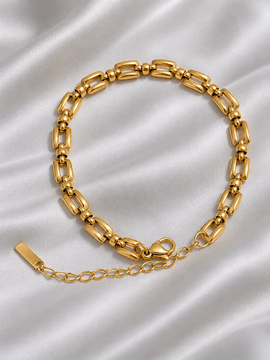 Relay Link Bracelet — editorial still life