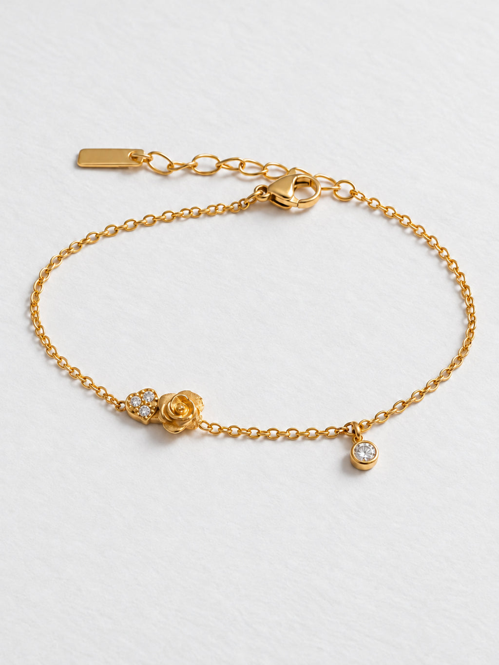 Fleur Zirconia Bracelet — product view