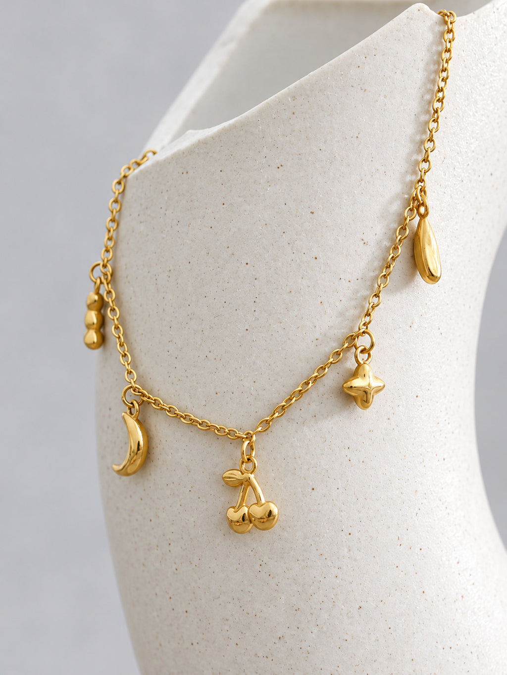 Wish Charm Bracelet — detail view