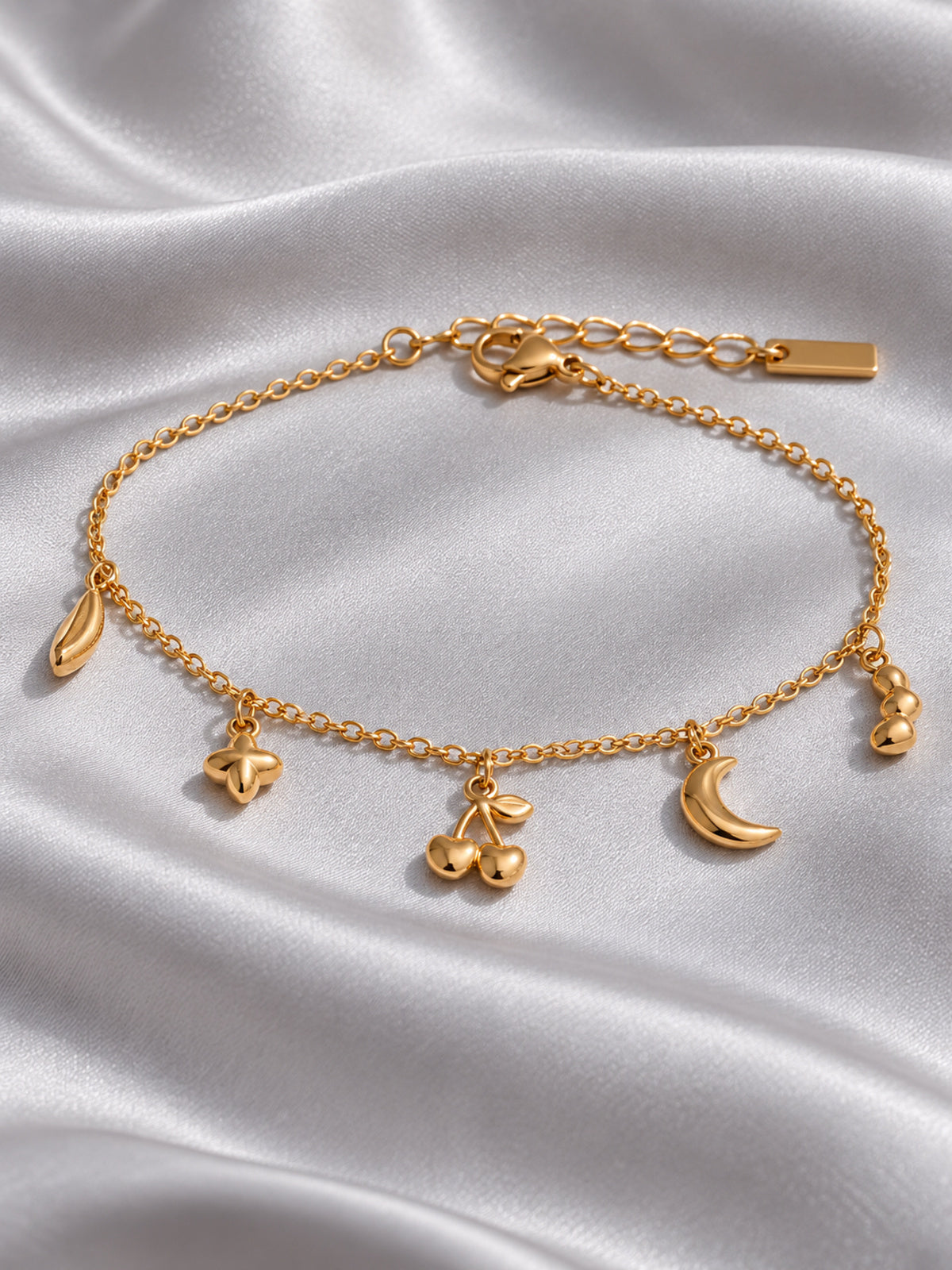 Wish Charm Bracelet — editorial still life