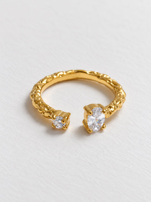 Braid Zirconia Ring — product view