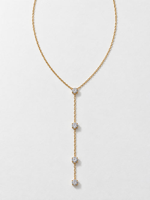 Celeste Drop Necklace — neutral editorial product view
