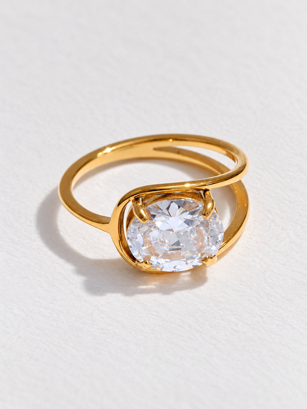 Clarity Solitaire Ring — product view