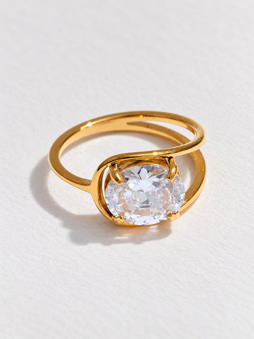 Clarity Solitaire Ring — product view