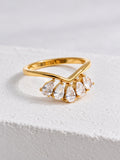 Dahlia Flower Ring — neutral editorial product view