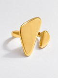 Facet Triangle Ring — product view