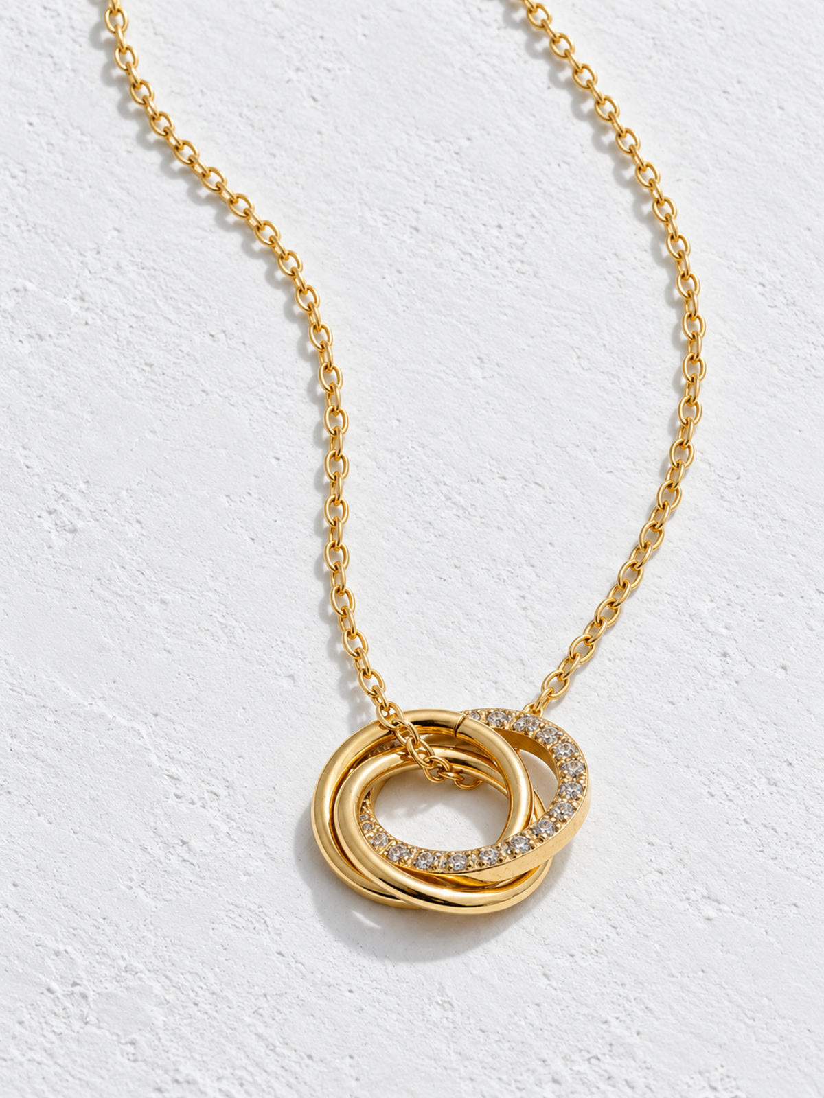 Iris Pendant Necklace — neutral editorial product view