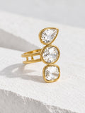 Mira Crystal Ring — neutral editorial product view