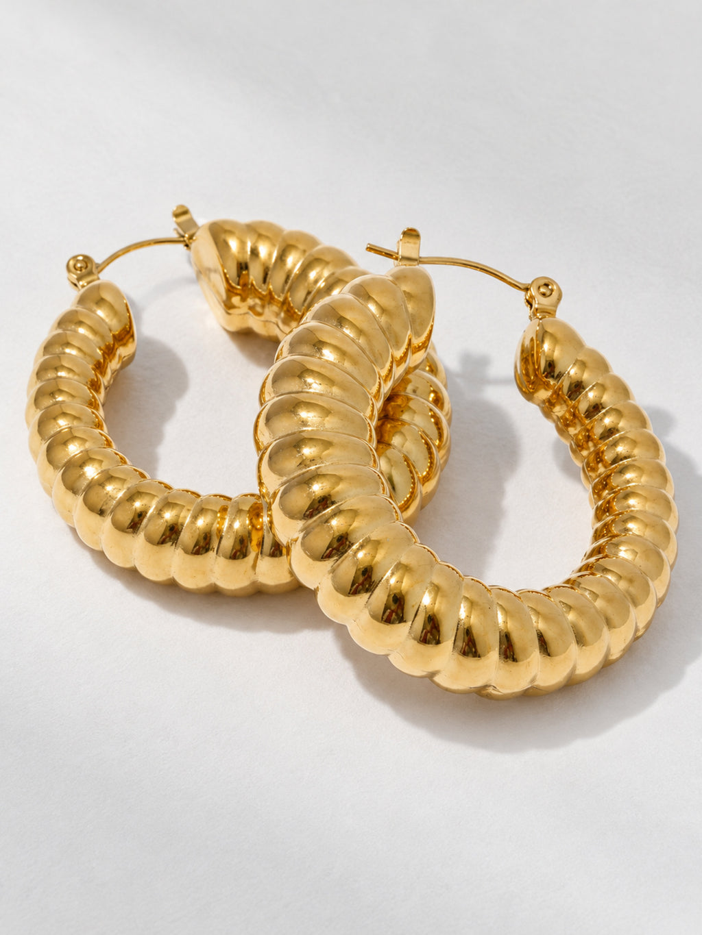 Nova Chunky Hoops — neutral editorial product view