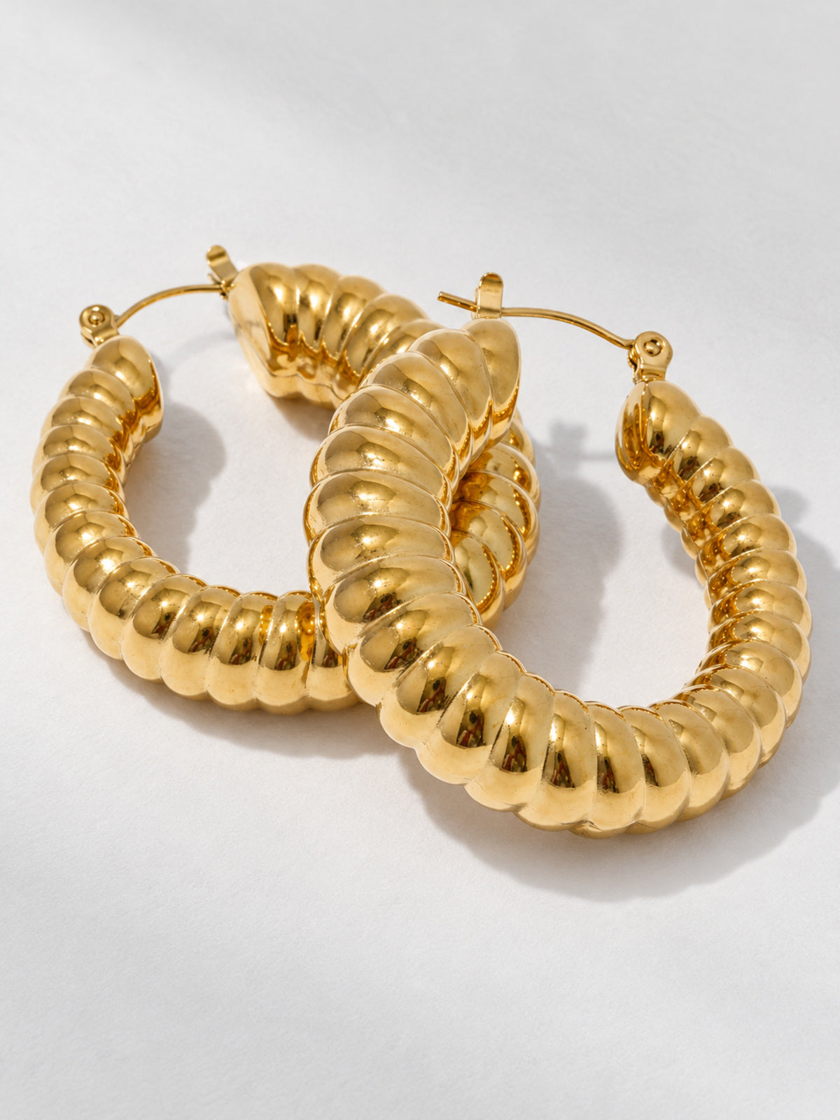 Nova Chunky Hoops — neutral editorial product view