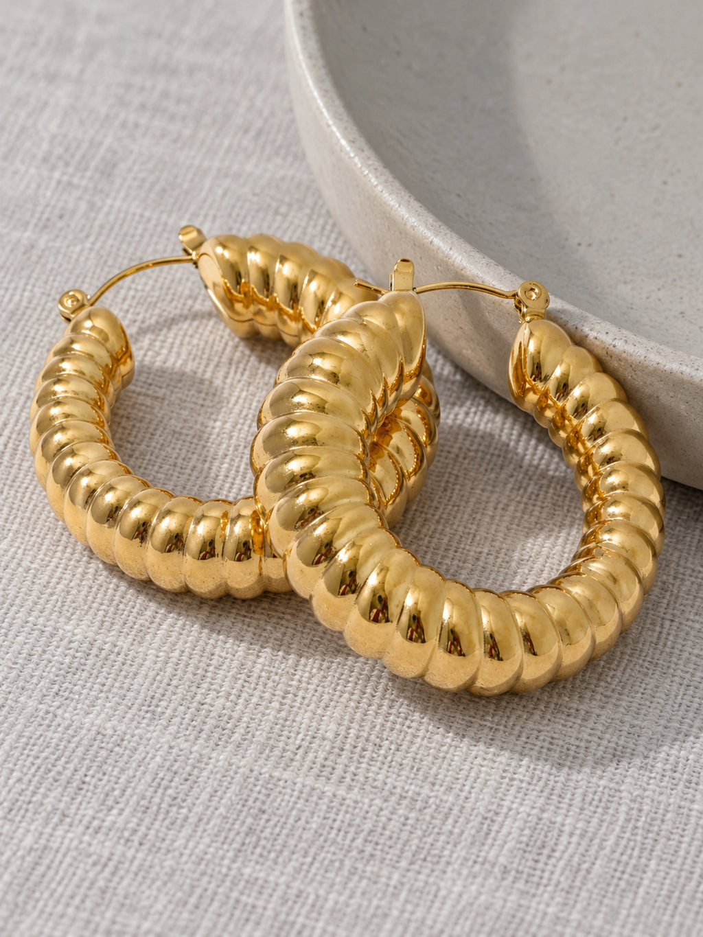 Nova Chunky Hoops — editorial still life