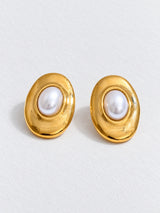 Perla Pearl Studs — neutral editorial product view