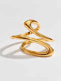 Ribbon Sculptural Ring — product view