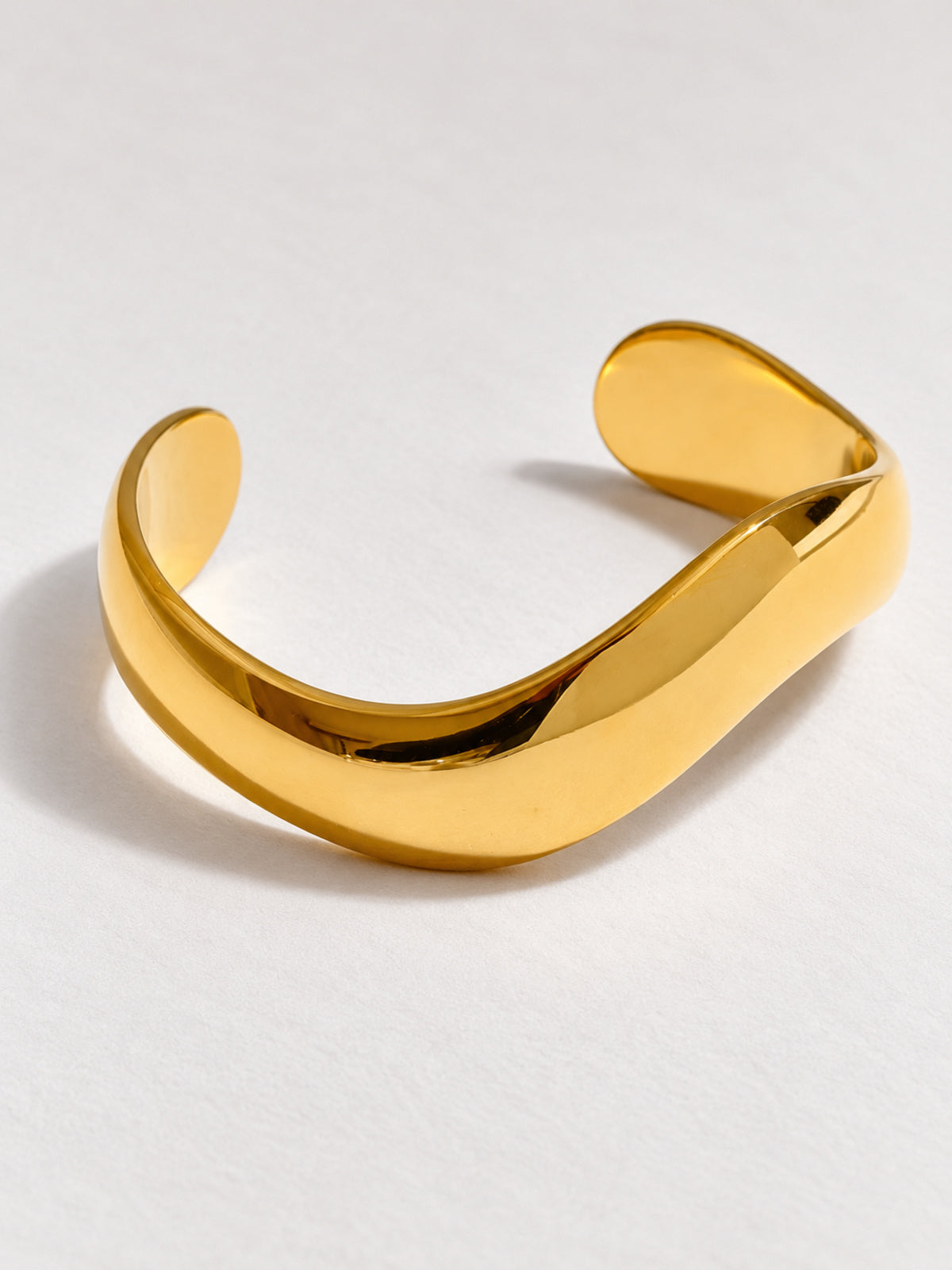 Sweep Sculptural Cuff — product view