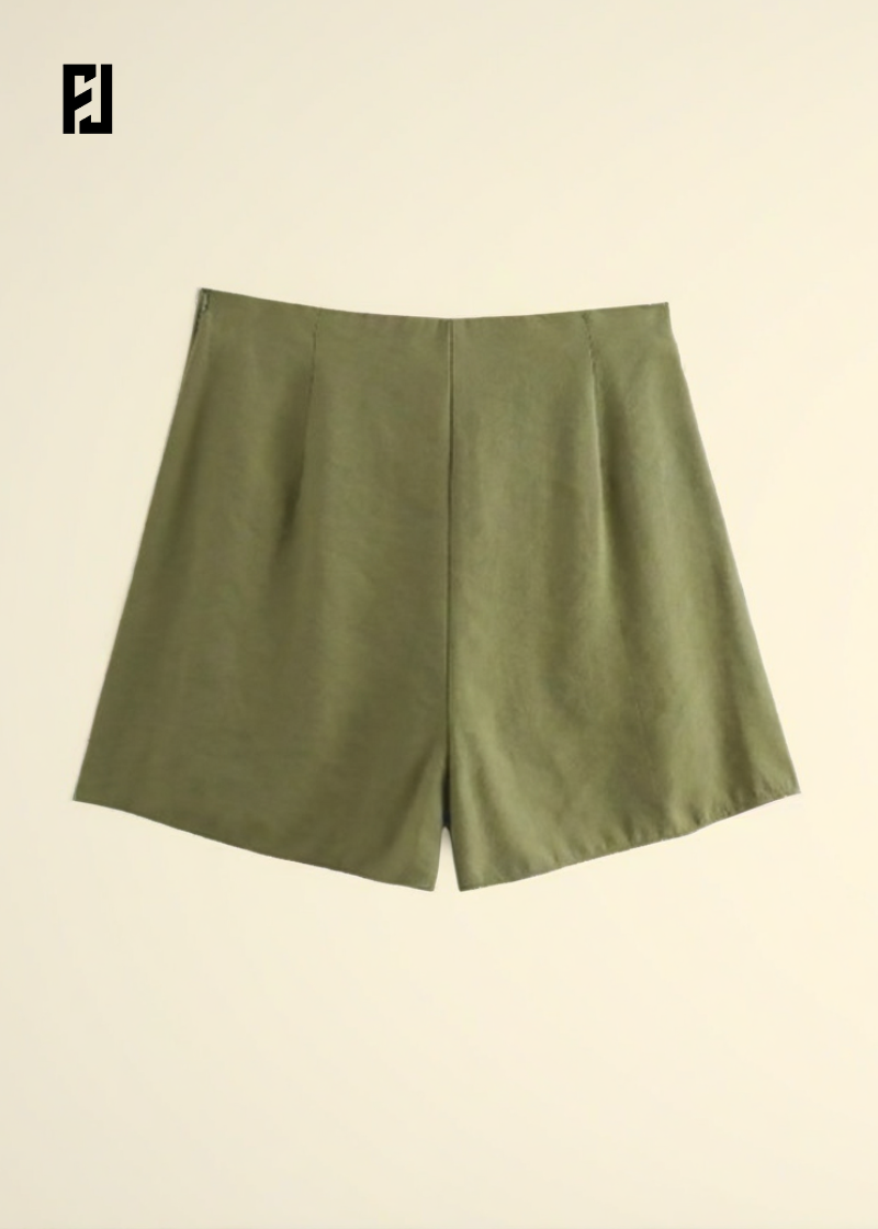 Short Femme Skinny à Nœud - Confort et Style pour l'Été