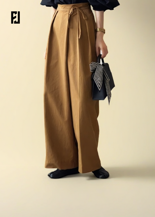 Pantalon Taille haute | Uni & Confortable