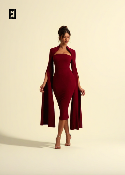 Robe Longue Bodycon – Chic