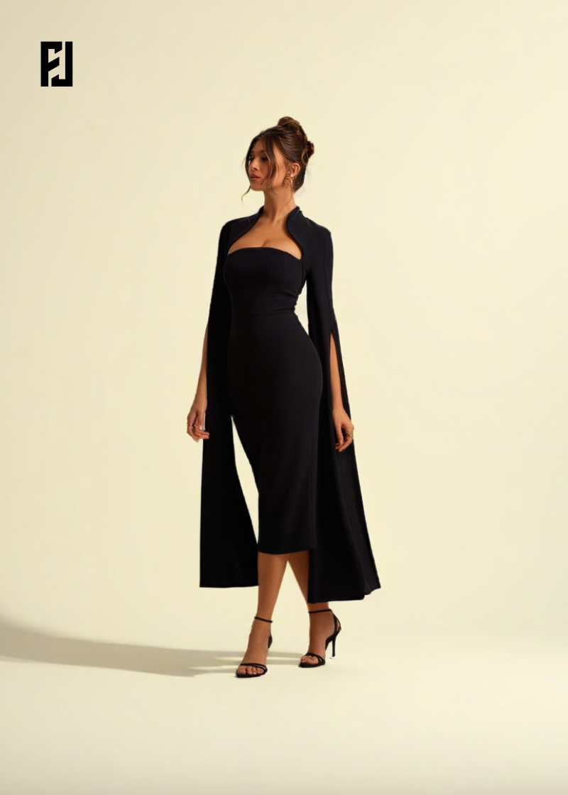 Robe Longue Bodycon – Chic