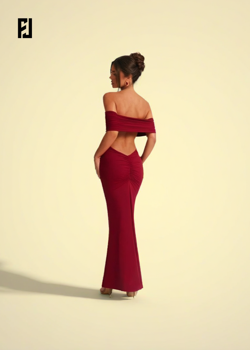 Robe sans bretelles – Elégante